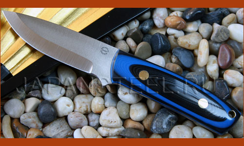 Нож туристический Bob Doizier K-16 Bushcrafter II Blue/Black G10 ― Интернет-магазин уникальных ножей и мечей