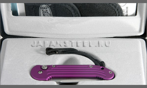 Нож автоматический Microtech U.D.T. AUTO BB Plane Purple Handle