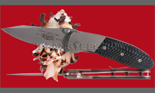 Нож складной Microtech LIGHTFOOT Compact Combat L.C.C. M/A BB serr ― Интернет-магазин уникальных ножей и мечей