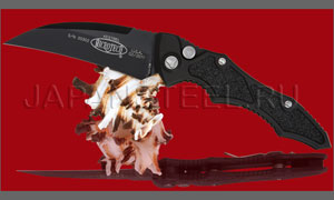 Нож автоматический Microtech MT131-1 Kestrel Bl Pl