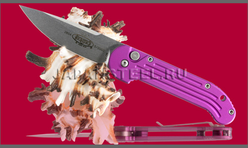 Нож автоматический Microtech U.D.T. AUTO BB Plane Purple Handle ― Интернет-магазин уникальных ножей и мечей