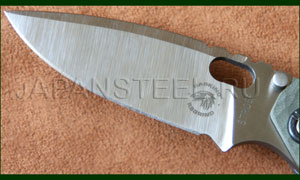 Нож складной Strider SNG Raskind Regrind green G10