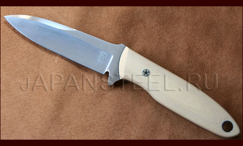 Нож туристический Tom Krein TK-8 Defender D2 Antique Ivory Micarta ― Интернет-магазин уникальных ножей и мечей