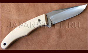 Нож туристический Tom Krein Vagabond D2 Antique Ivory Micarta