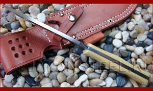Нож туристический Bark River Bravo 1.5 3V Antique Ivory Micarta