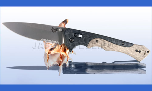 Нож складной Benchmade 610S Rukus serrated ― Интернет-магазин уникальных ножей и мечей