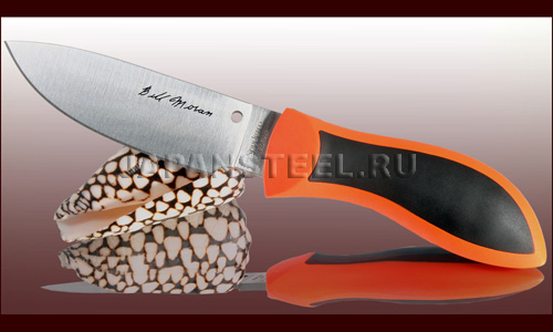 Нож Spyderco FB02POR Bill Moran Orange Handle Drop Point ― Интернет-магазин уникальных ножей и мечей