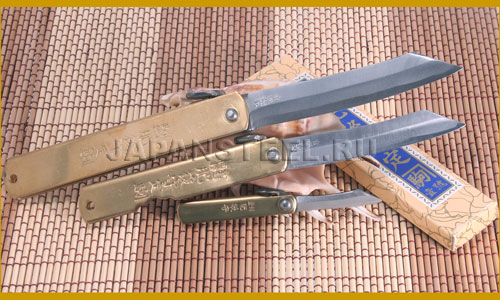Нож складной Higonokami комплект 3шт. ― Интернет-магазин уникальных ножей и мечей