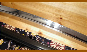 Японский меч HW Sword SHINOGI ZUKURI BOHI T10 Folded Katana