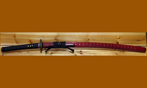 Японский меч HW Sword UNOKUBI TIGER Shinken T10 Folded Katana
