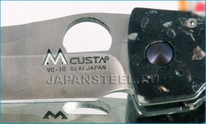 Нож складной Mcusta MC-123 Tactility Elite  F.S. Black Korian MGV