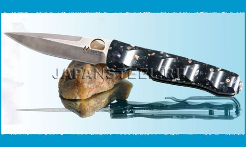 Нож складной Mcusta MC-123 Tactility Elite  F.S. Black Korian MGV ― Интернет-магазин уникальных ножей и мечей