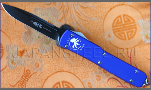 Нож автоматический Microtech MT121-1PU Ultratech S/E Bl ST Purple ― Интернет-магазин уникальных ножей и мечей