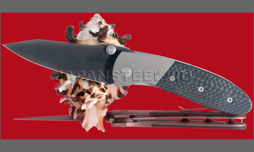 Нож складной Microtech L.C.C. D/A Black Ti Plain ― Интернет-магазин уникальных ножей и мечей