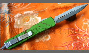 Нож автоматический Microtech MT122-1Z Zombietech D/E Bead Blast Pl
