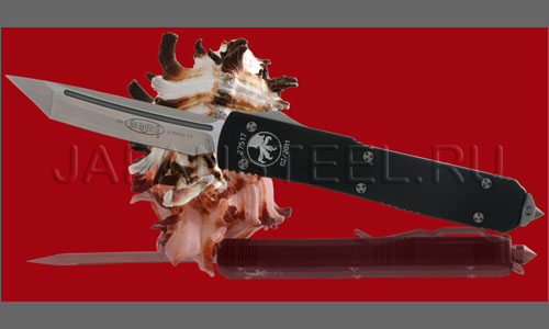 Нож автоматический Microtech MT123-4 Ultratech T/E Satin Pl ― Интернет-магазин уникальных ножей и мечей