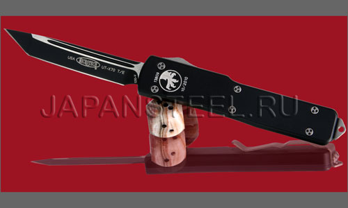 Нож автоматический Microtech MT149-1 UTX70 T/E Bl Pl ― Интернет-магазин уникальных ножей и мечей
