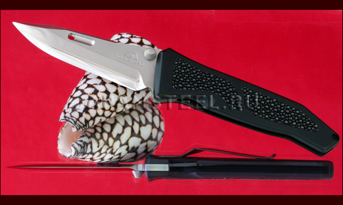 Нож складной Rockstead Beetle Left ZDP189 Clad ― Интернет-магазин уникальных ножей и мечей