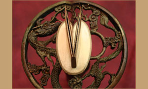 Японский меч Ryumon Hand Painted Dragon Katana 
