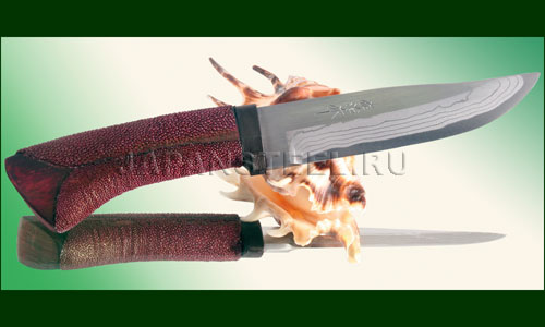 Нож туристический Takeshi Saji TS-10 Akabi ― Интернет-магазин уникальных ножей и мечей