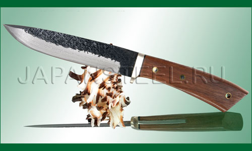 Нож туристический Seki Cut SC-240 Tanto Hunters  Damascus Large ― Интернет-магазин уникальных ножей и мечей