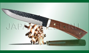 Нож туристический Seki Cut SC-240 Tanto Hunters  Damascus Large