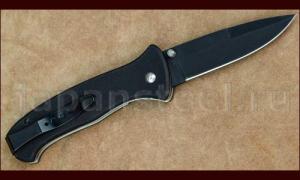 Нож складной Al Mar S2KB SERE 2000 Black