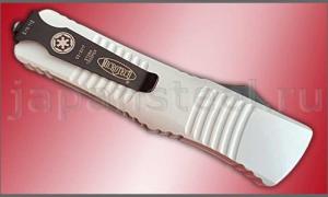 Нож автоматический Microtech 142-1ST Combat Troodon DE Storm Trooper Knife White