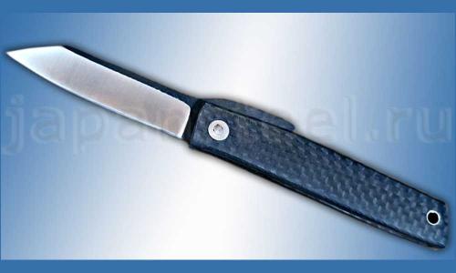 Складной нож Ohta Higonokami 70 D2 Carbon ― Интернет-магазин уникальных ножей и мечей