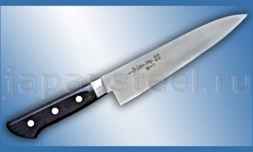 Нож кухонный Fujiwara Kanefusa FKH-4 Gyuto 180 SK-4 ― Интернет-магазин уникальных ножей и мечей