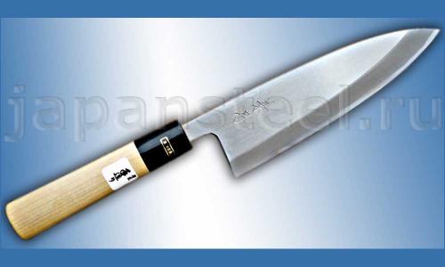 Нож кухонный Fujiwara Kanefusa FKJ-6W Deba 180 White Steel ― Интернет-магазин уникальных ножей и мечей