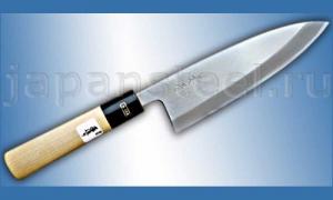 Нож кухонный Fujiwara Kanefusa FKJ-6W Deba 180 White Steel