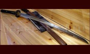 Японский меч HW Sword KANMURI OTOSHI ZUKURI Katana