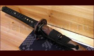 Японский меч HW Sword KANMURI OTOSHI ZUKURI Katana