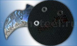 Нож Warren Thomas Hand Ground Coin