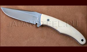 Нож туристический Tom Krein Vagabond D2 Antique Ivory Micarta