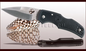 Нож складной Spyderco C41PBK Native plain