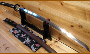Японский меч HW Sword YOKOTES Shinken T10 Folded Katana