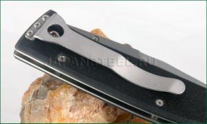 Нож складной Seki Cut SC101D BobLum Encounter G10 Handle Damascus blade